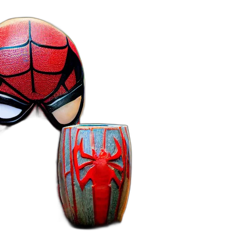 mask, jewelry, 3d render, comic book art transparent PNG cut-out