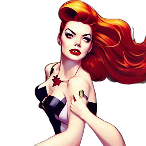 comic book art, concept art, cartoon, fantasy art, red, phil, noto, thomas transparent PNG cut-out