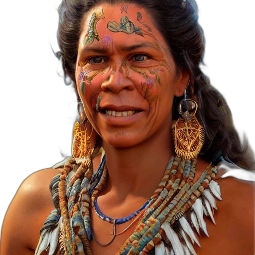 jewelry, face, mask, staff transparent PNG cut-out
