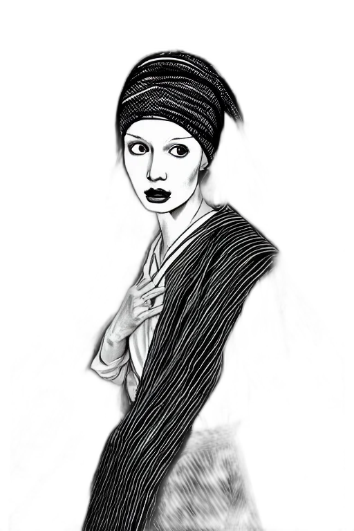 hat, dress, face, mask transparent PNG cut-out