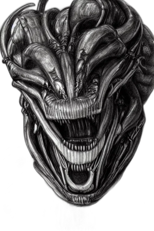 mask, dragon, creature, face, concept art, photorealistic, pencil sketch, fantasy art transparent PNG cut-out