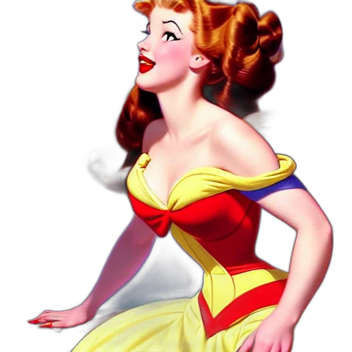 dress, crown, comic book art, cartoon transparent PNG cut-out