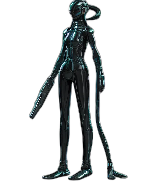 robot, staff, creature, animal transparent PNG cut-out
