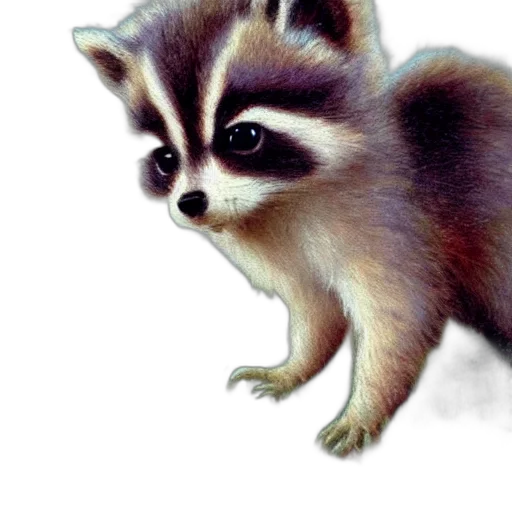 animal, creature, staff, weapon, photorealistic, concept art, watercolor, oil painting transparent PNG cut-out