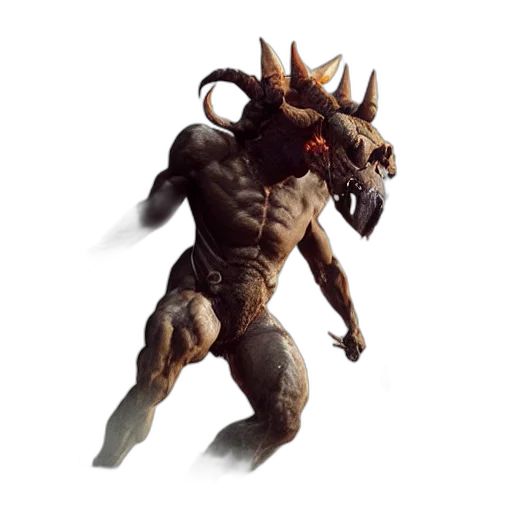 creature, dragon, animal, staff transparent PNG cut-out