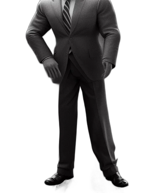 jacket, staff, robot, creature, 3d render, concept art, cartoon, gigachad transparent PNG cut-out