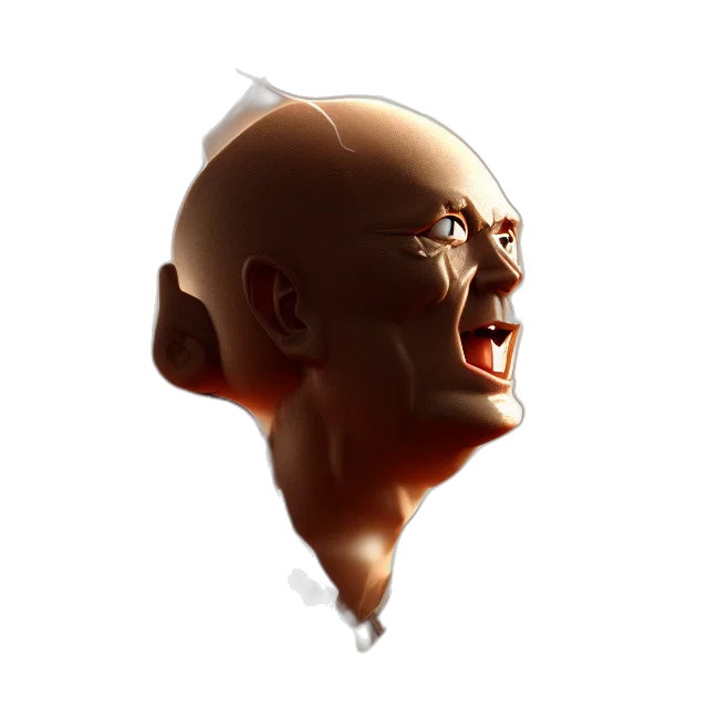 face, mask, robot, creature transparent PNG cut-out