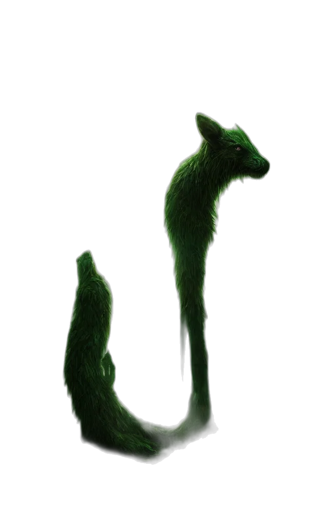 staff, animal, creature, dragon, 3d render, concept art, photorealistic, fantasy art transparent PNG cut-out
