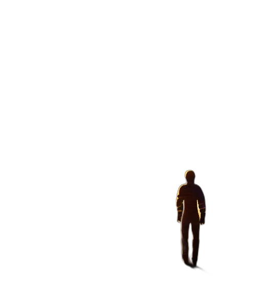 robot, jacket, staff, creature, pixel art, concept art, 3d render, comic book art transparent PNG cut-out