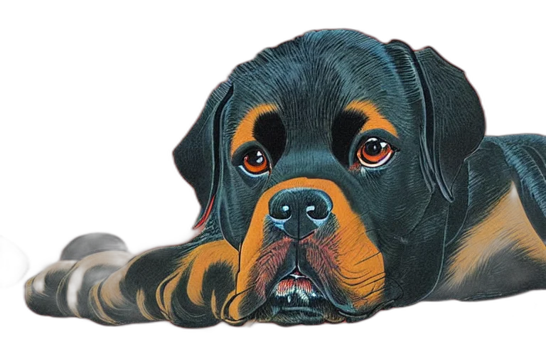 animal, face, photorealistic, watercolor transparent PNG cut-out
