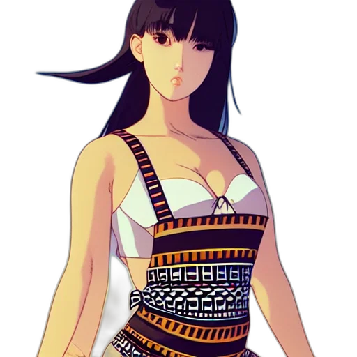 dress, jewelry, pixel art, concept art transparent PNG cut-out