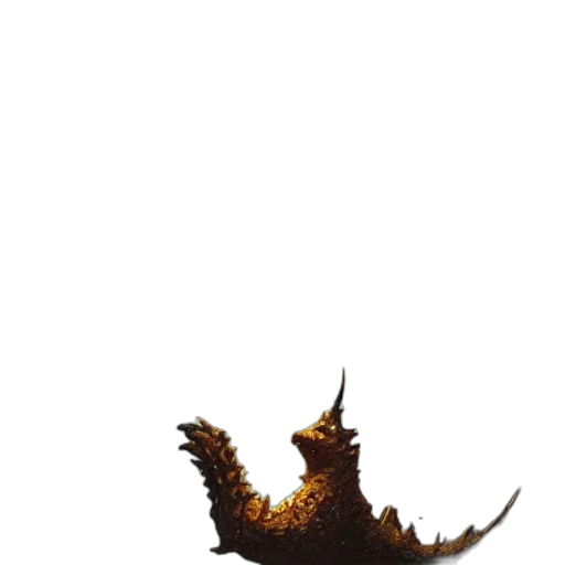 dragon, creature, crown, animal, concept art, pixel art, fantasy art, 3d render transparent PNG cut-out
