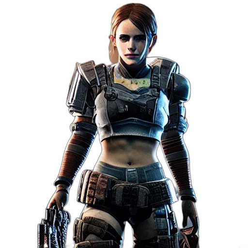 weapon, concept art, cyberpunk, pixel art transparent PNG cut-out