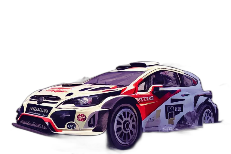 car, 3d render, concept art, photorealistic transparent PNG cut-out