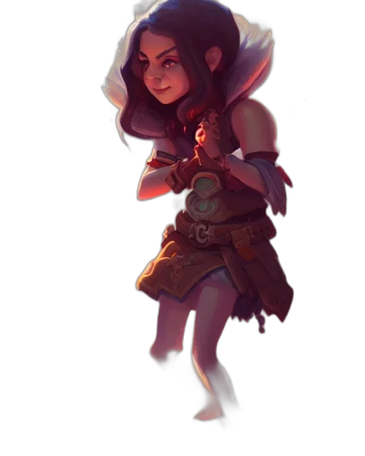 staff, creature, fantasy art, concept art transparent PNG cut-out