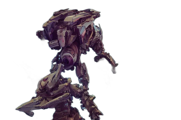 robot, weapon, concept art, 3d render, fantasy art, pixel art, shark, machine transparent PNG cut-out