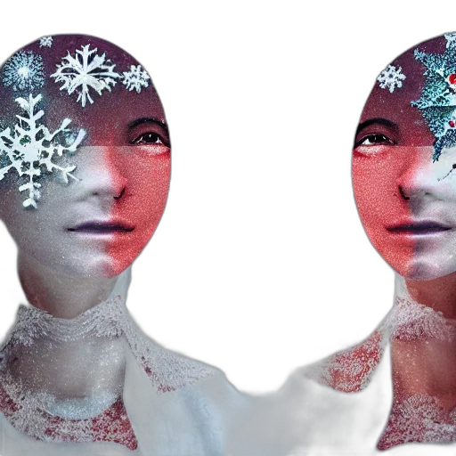 face, robot, mask, 3d render transparent PNG cut-out