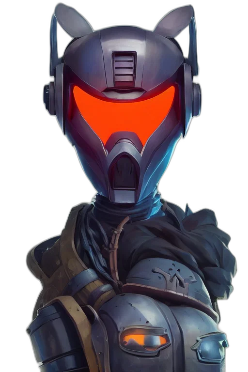 mask, robot, face, weapon transparent PNG cut-out