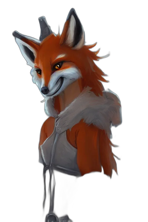 staff, mask, jacket, face, concept art, fantasy art, watercolor, 3d render transparent PNG cut-out