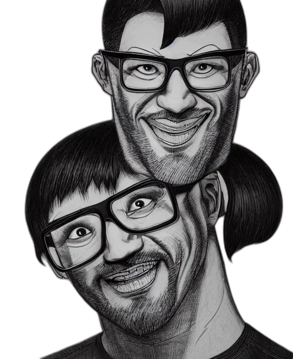 face, cartoon, concept art, comic book art, pencil sketch, detailed, ink, line transparent PNG cut-out