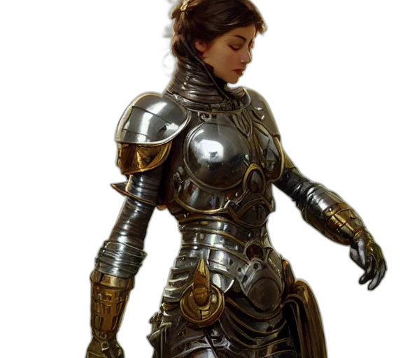 sword, robot, staff, weapon, concept art, fantasy art, 3d render, photorealistic transparent PNG cut-out