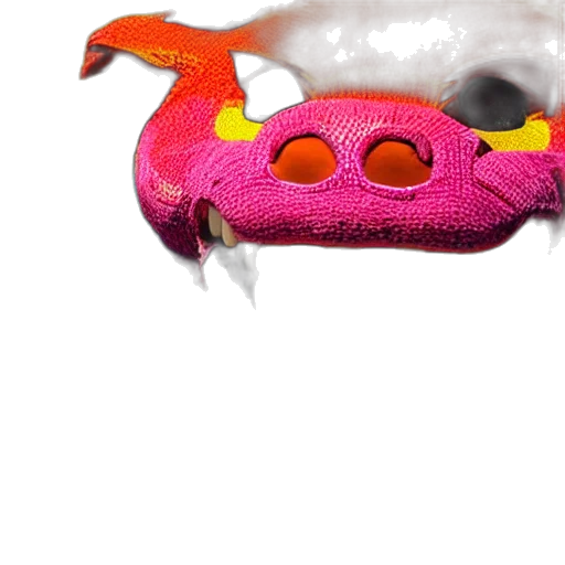 dragon, creature, animal, hat transparent PNG cut-out