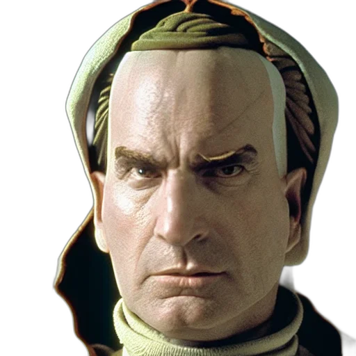 face, staff, mask, jacket transparent PNG cut-out