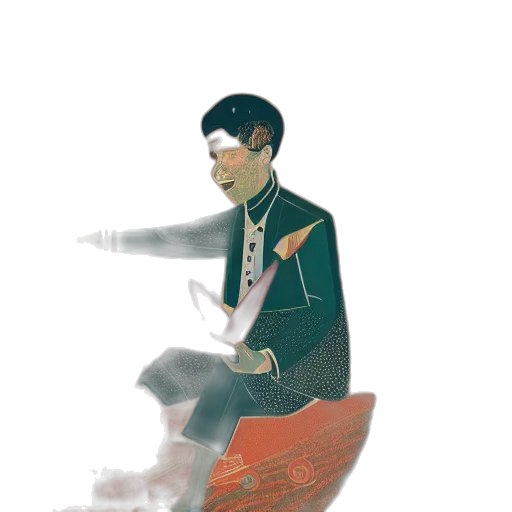 staff, sword, jacket, face transparent PNG cut-out
