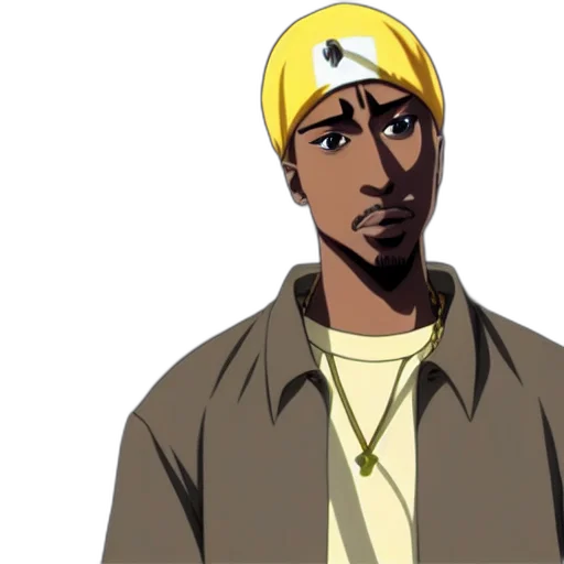 face, jacket, staff, hat transparent PNG cut-out