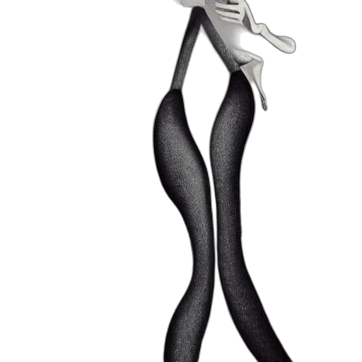 staff, dress, hair, shoes, concept art, cartoon, 3d render, fantasy art transparent PNG cut-out