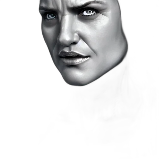 face, mask, crown, robot transparent PNG cut-out