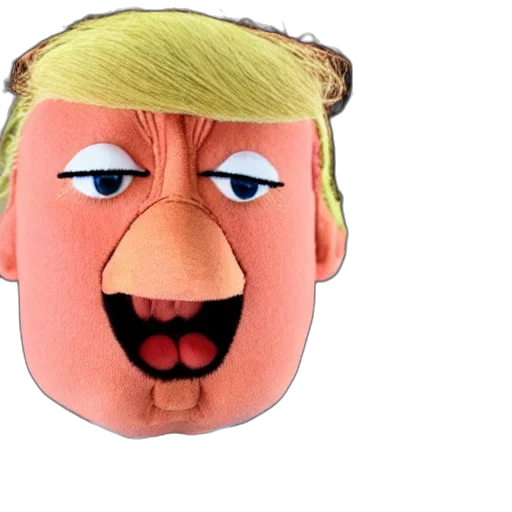 mask, face, 3d render, cartoon transparent PNG cut-out