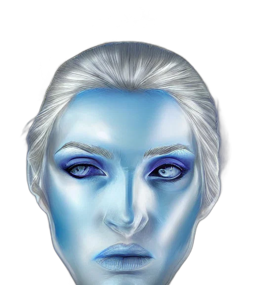 face, mask, crown, jewelry, photorealistic, concept art, fantasy art, 3d render transparent PNG cut-out