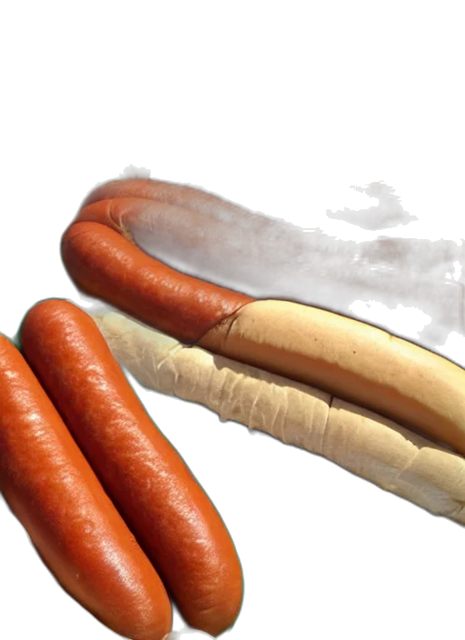 food, animal, weapon, 3d render transparent PNG cut-out