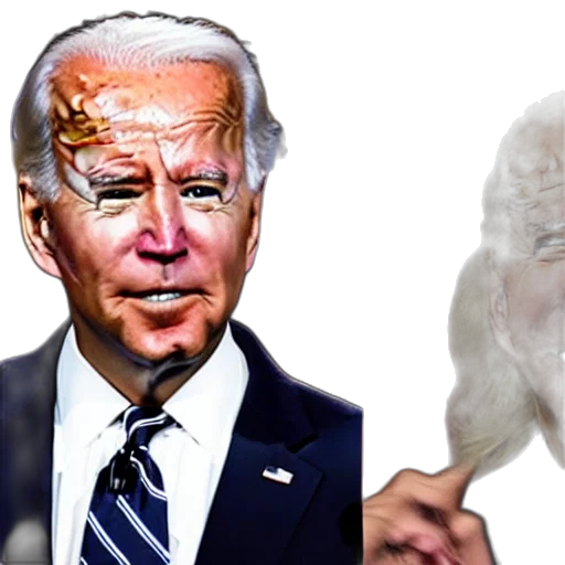 mask, creature, face, animal, joe, biden, mullet transparent PNG cut-out