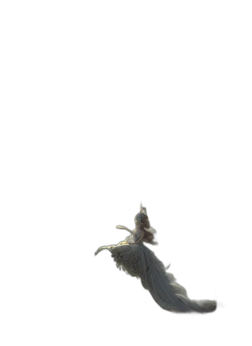 dragon, creature, animal, hair transparent PNG cut-out