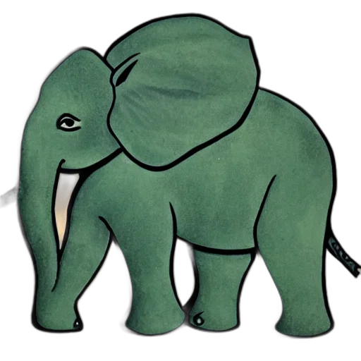 animal, creature, concept art, watercolor transparent PNG cut-out
