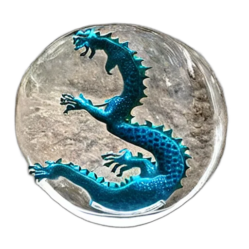 dragon, jewelry, creature, fantasy art transparent PNG cut-out