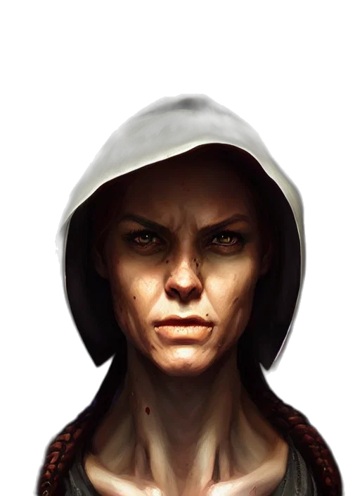face, jacket, mask, staff, concept art, photorealistic, comic book art, fantasy art transparent PNG cut-out