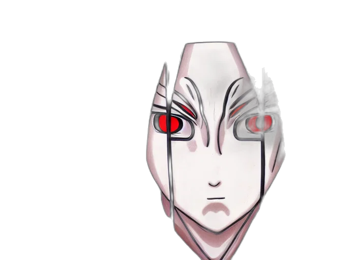 mask, face, robot, creature transparent PNG cut-out