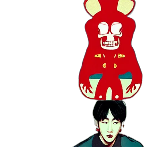 jacket, cartoon, concept art, pixel art transparent PNG cut-out