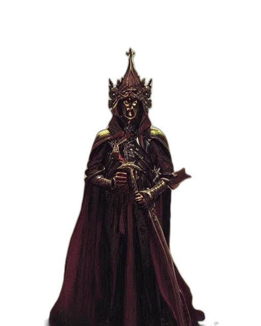 staff, crown, sword, mask transparent PNG cut-out