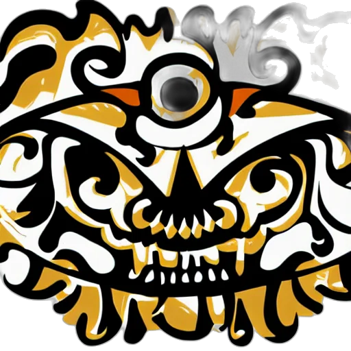 mask, crown, dragon, face transparent PNG cut-out