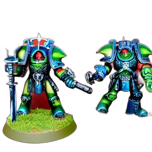 robot, concept art, vibrant, warhammer transparent PNG cut-out