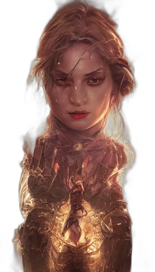 face, mask, staff, crown transparent PNG cut-out