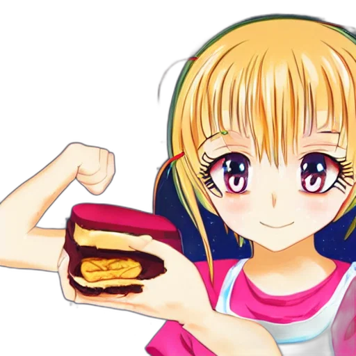 food, weapon, anime, vaporwave transparent PNG cut-out