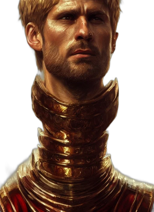 face, crown, sword, staff, fantasy art, photorealistic, concept art, comic book art transparent PNG cut-out