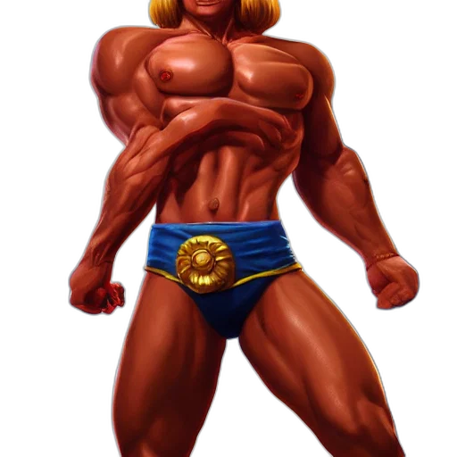 concept art, comic book art, 3d render, photorealistic transparent PNG cut-out