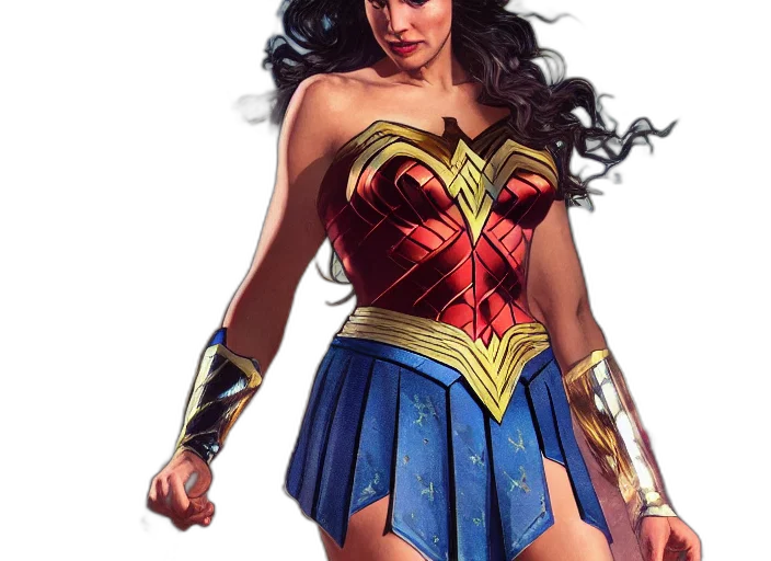 comic book art, concept art, fantasy art, photorealistic transparent PNG cut-out