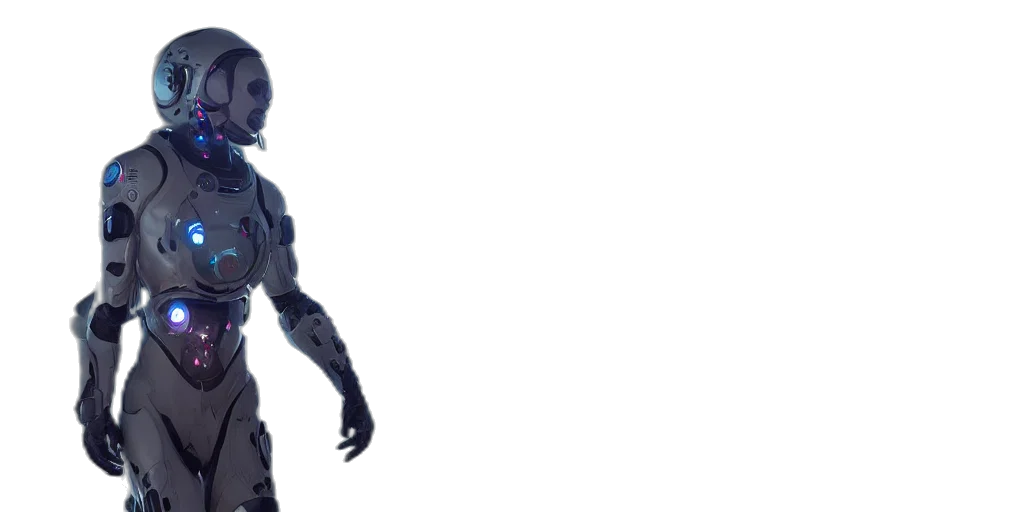 robot, weapon, creature, mask transparent PNG cut-out